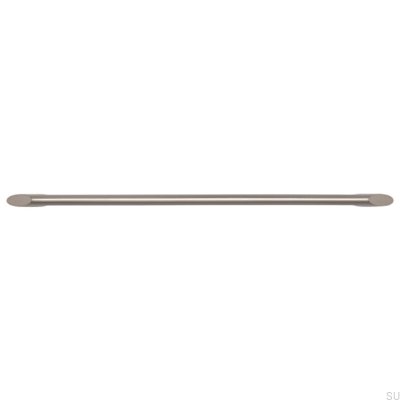 Länglicher Möbelgriff 2415 320 Nickel gebürstet