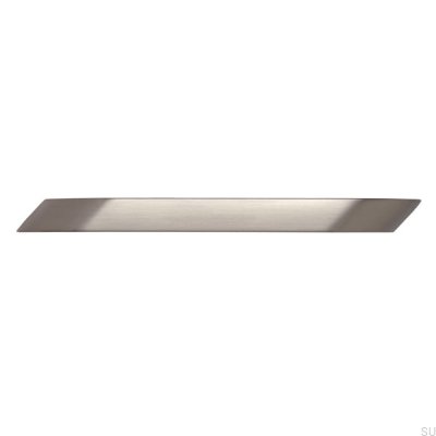Länglicher Möbelgriff 2381 160 Nickel gebürstet