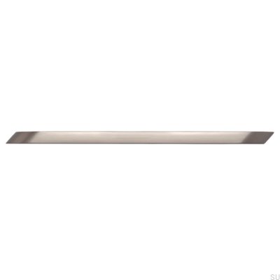 Länglicher Möbelgriff 2381 320 Nickel gebürstet