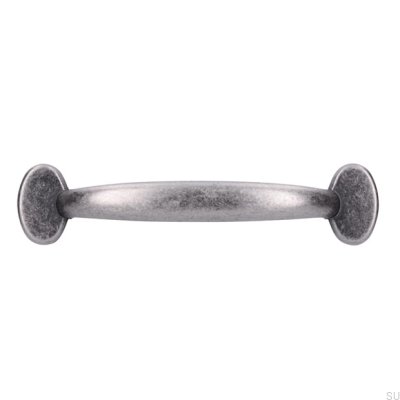 Länglicher Möbelgriff 1534 96 Antique Tin