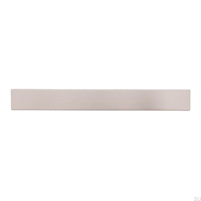 Länglicher Möbelgriff 2157 128 Nickel gebürstet