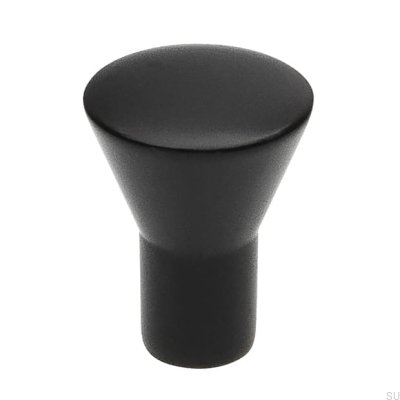 Möbelknopf 819 Metall Schwarz Matt