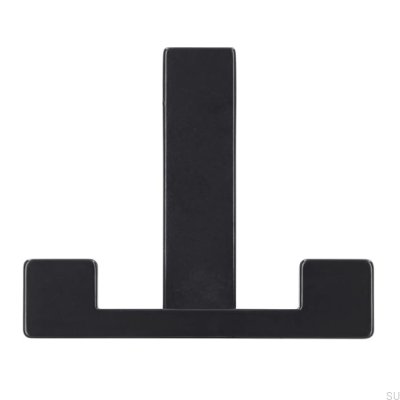 Wandaufhänger 2325 32 Metall Schwarz Matt