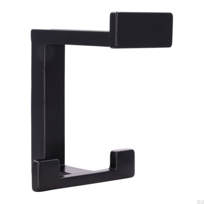 Wandaufhänger 2324 32 Metall Schwarz Matt