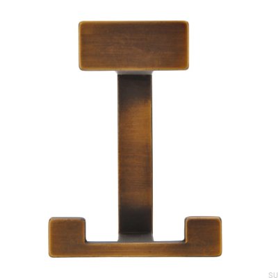 Wandaufhänger 2324 32 Antik Gold Gebürstet