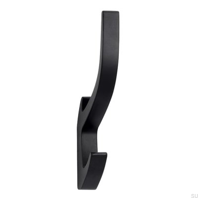 Wandaufhänger 2432 32 Metall Schwarz Matt