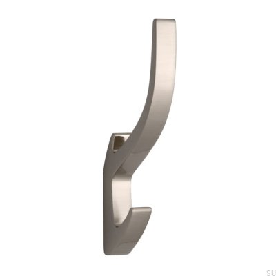 Wandhaken 2432 32 Silber gebürstet