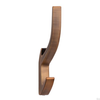 Wandaufhänger 2432 32 Antik Gold Gebürstet