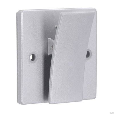 Wandhaken H240 Kunststoff Silber