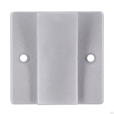 Wandhaken H240 Kunststoff Silber