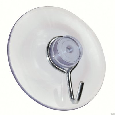 H111 Haken mit Saugnapf Stahl (5 Stück)