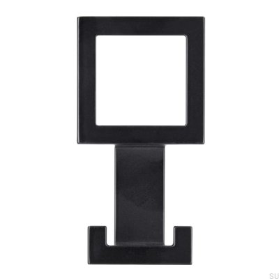 Wandaufhänger 2434 24 Metall Schwarz Matt