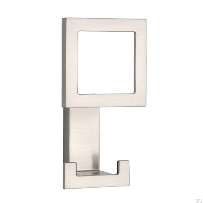 Wandhaken 2434 24 Silber gebürstet
