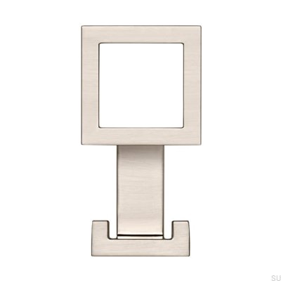Wandhaken 2434 24 Silber gebürstet