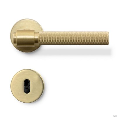 Helix 200 Türgriff, Metall, Gold, Skandinavischer Standard