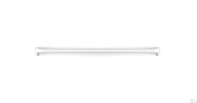 Möbellängsgriff Soft 192 Weiß Mat