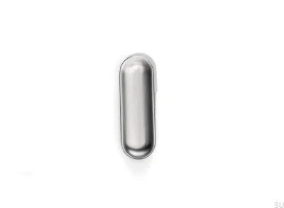 Luv Möbelknopf aus gebürstetem Nickel