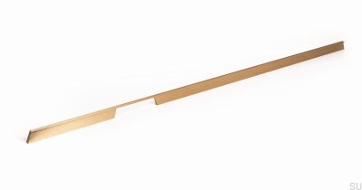 Rail 1120 Möbellängsgriff Aluminium Gold gebürstet Cava (rechts)