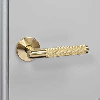 Türgriff aus Messing, Kreuz 38