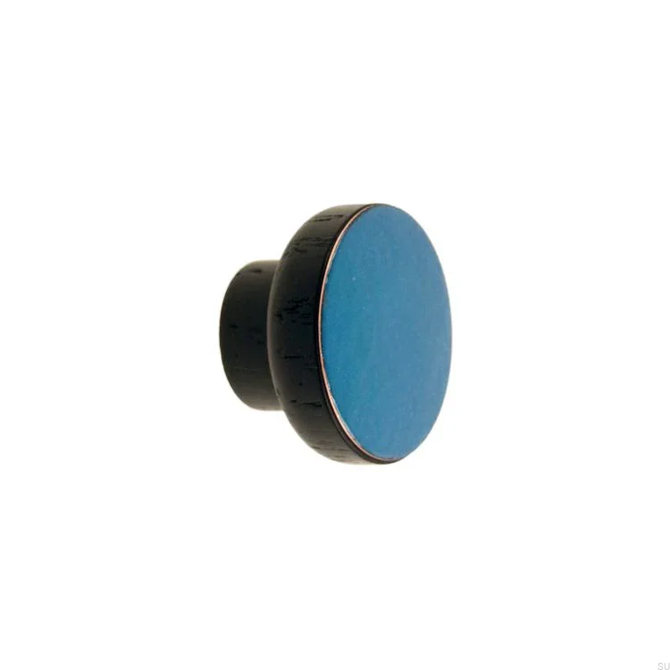 Galki do mebli SIMPLE BLACK - chlodny niebieski - DOT Manufacture.webp