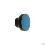 Galki do mebli SIMPLE BLACK - chlodny niebieski - DOT Manufacture.webp