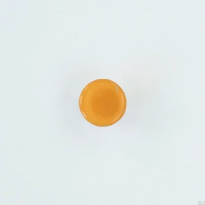 Runder Möbelknopf aus Glas Honey