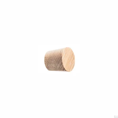 Möbelknopf Basic Cone Wooden Oak 20 - 40 - Oil White