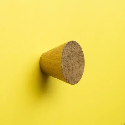 Möbelknopf Basic Cone Wooden Oak 20 - 40 - Tönungsöl