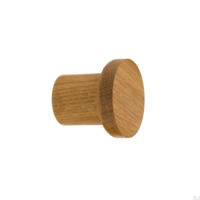 Basic Wooden Oak Wall Hanger – Farbloses halbmattes Öl