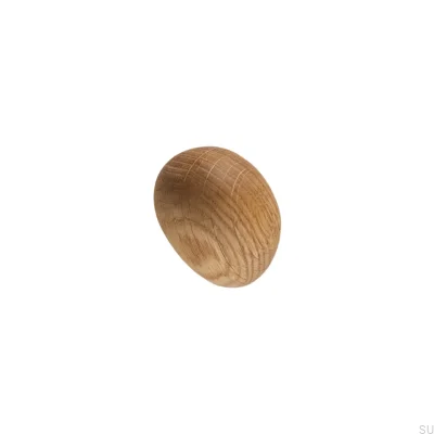 Möbelknopf, Stein, Holz, Öl, Farblos Halbmatt