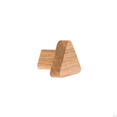 Möbelknopf Just One Dreikant Holz - Öl Farblos Halbmatt