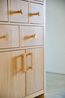 Möbelknopf Just One T-Bar Wooden - Oil Farblos Halbmatt