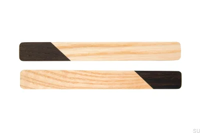 Längsmöbelgriff Just Two 128 Holz Hellbraun - Öl Farblos Halbmatt