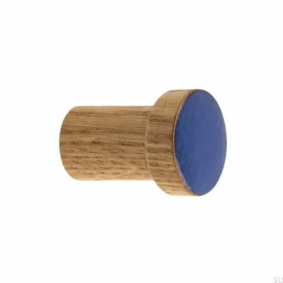 Wandhänger Simple Wooden Emaille Warm Blue - Oil Farblos Halbmatt