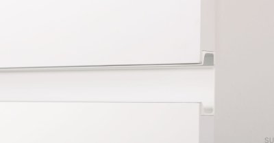Edge Möbelgriff Jey 1197 Alu Weiß Mat