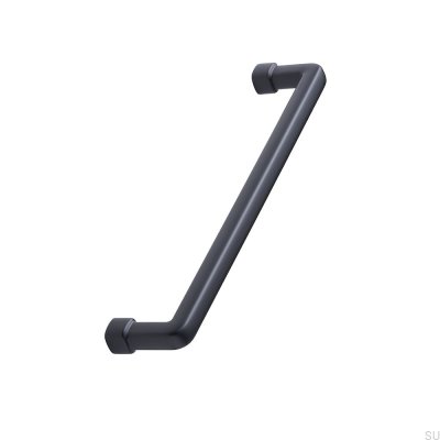 Langer Möbelgriff Equester 320 Schwarz Mat