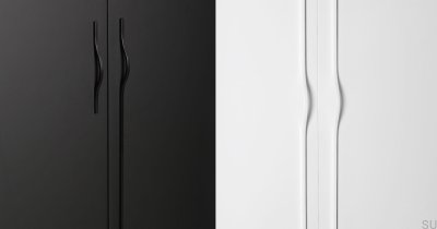 Möbellängsgriff Brave 480 Aluminium Weiß