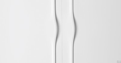 Brave 1120 Möbelgriff aus Aluminium, weiß