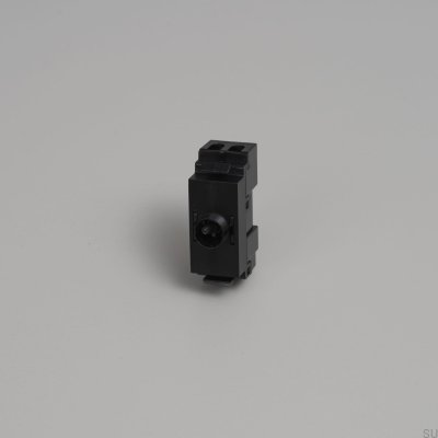 Treppenschaltermodul, modular, schwarz, europäischer Standard