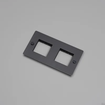 Rahmen ohne Füllung Universalplatte 2G Stahl Messing Gebrannte Bronze Europäischer Standard