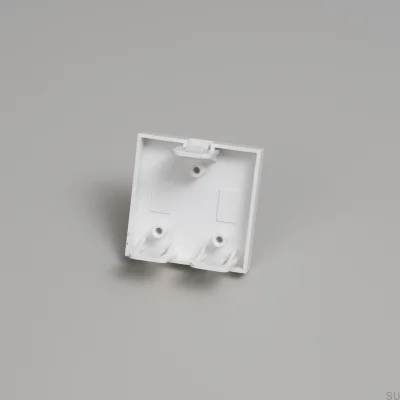 Blindstecker, 45 mm, weiß, europäischer Standard, modular