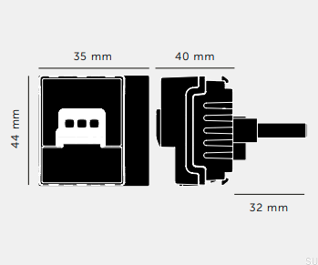 250-W-LED-Dimmer mit Mehrpunktversenkung, schwarz, europäischer Standard, Dimmermodul
