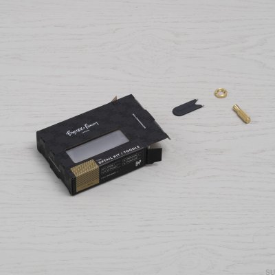 Detail Kreuz Messing Gebrannte Bronze Schalter Dekoratives Set
