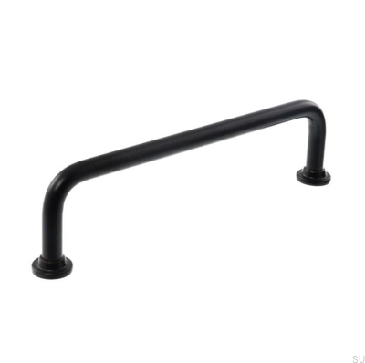 Möbelgriff lang 1353 192 Metall Schwarz