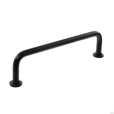 Möbelgriff lang 1353 160 Metall Schwarz