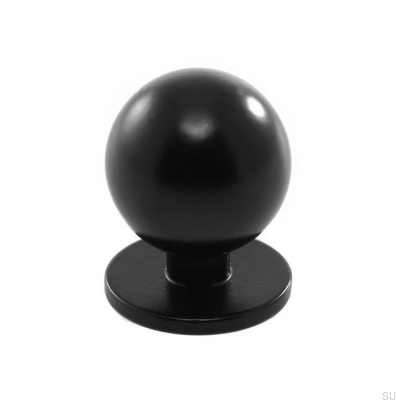 Möbelknopf 1349 25 Metall Schwarz
