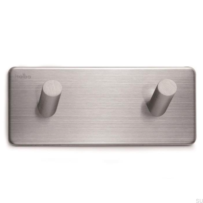Edge 120 Wandhalter, gebürsteter Edelstahl