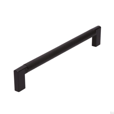 Möbelgriff länglich 2457 160 Metall Schwarz