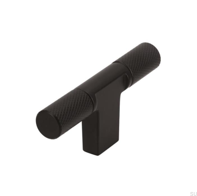 Möbelknopf T-Bar 2509 Metall Schwarz