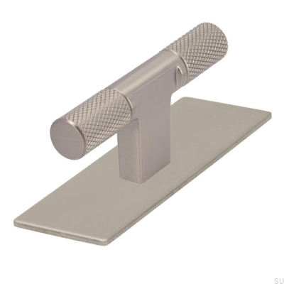 Möbelknopf mit T-Bar 2509 Nickel gebürstet